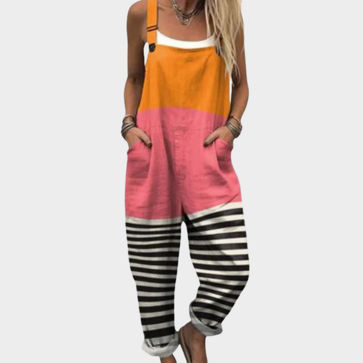 Valerie | Comfortable Printed Overalls