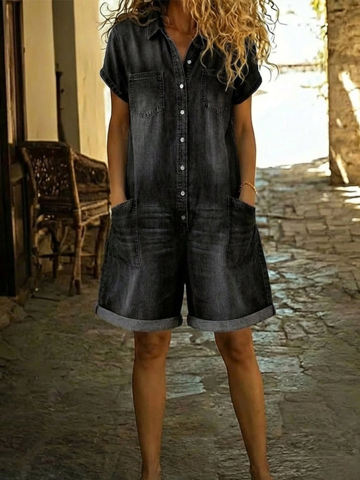 Leticia | Denim Jumpsuit