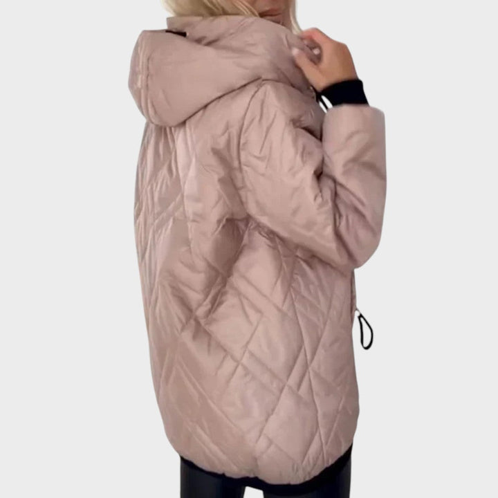 Paola | Quilted Jacket with Hood and Zip