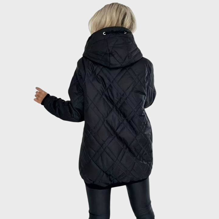 Paola | Quilted Jacket with Hood and Zip