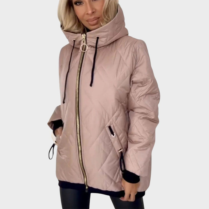 Paola | Quilted Jacket with Hood and Zip