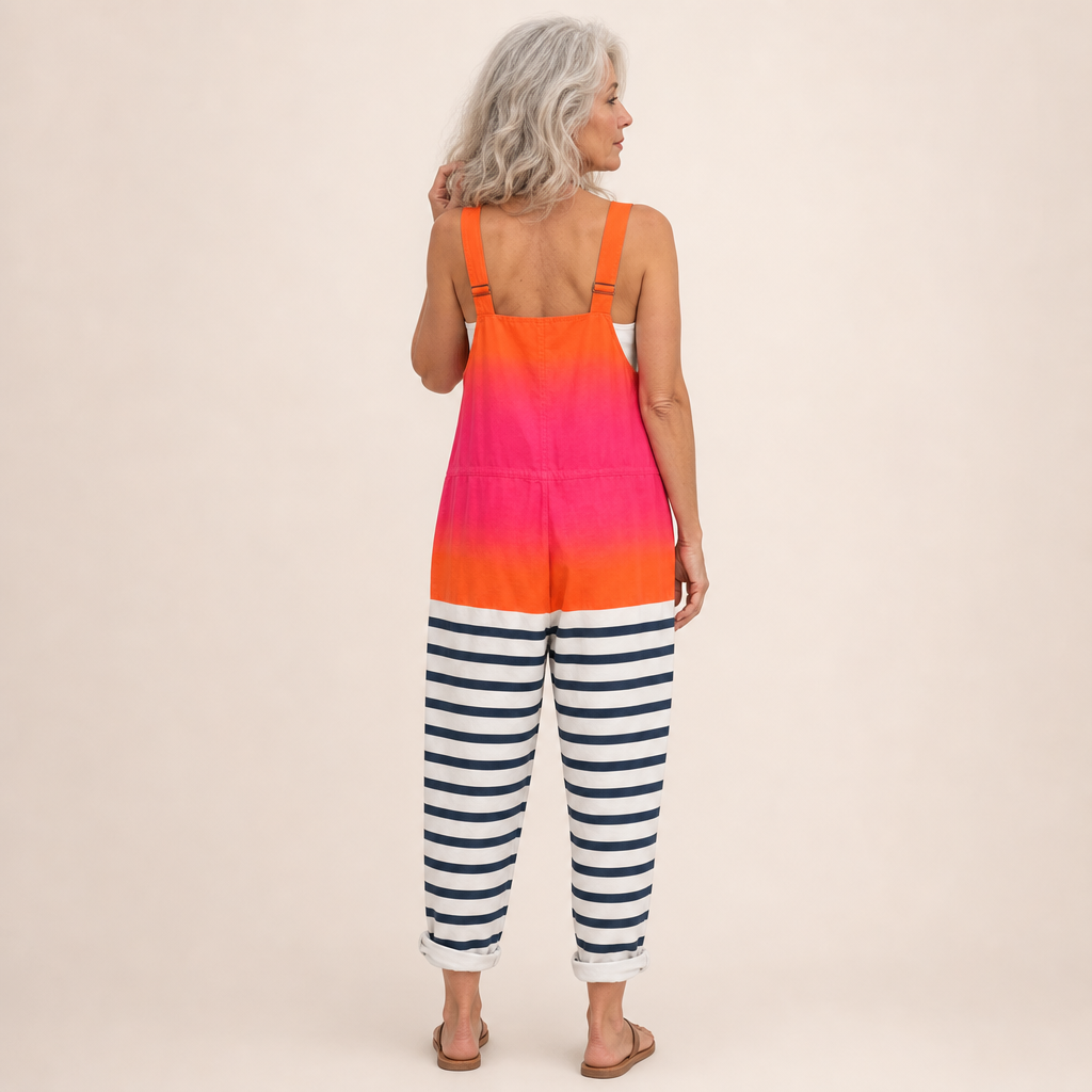 Christine | Comfortable Printed Overalls