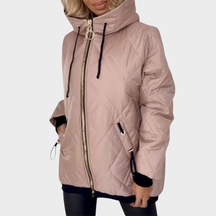 Paola | Quilted Jacket with Hood and Zip