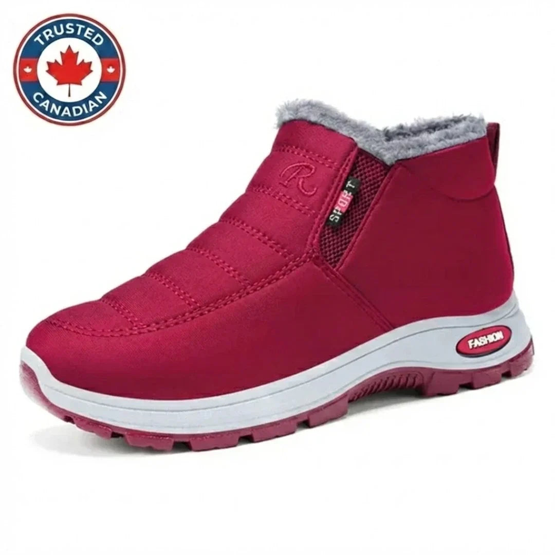 Brielle | Quilted Waterproof Slip-On Ankle Boots