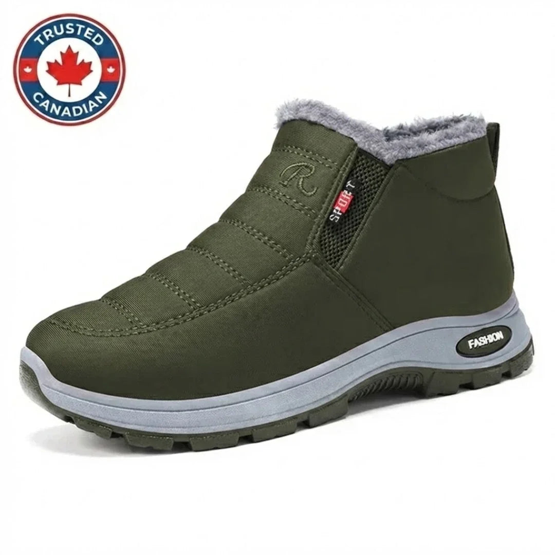 Brielle | Quilted Waterproof Slip-On Ankle Boots