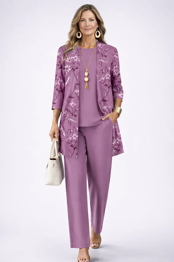 Jenilyn - Elegant Classic Three-Piece Set