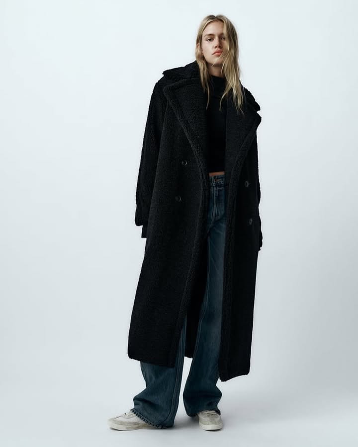 Martina | Long Teddy Coat