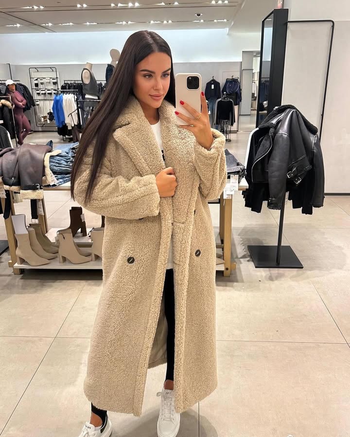 Martina | Long Teddy Coat
