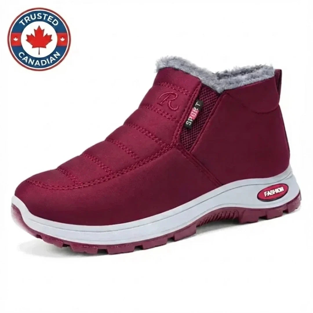 Brielle | Quilted Waterproof Slip-On Ankle Boots