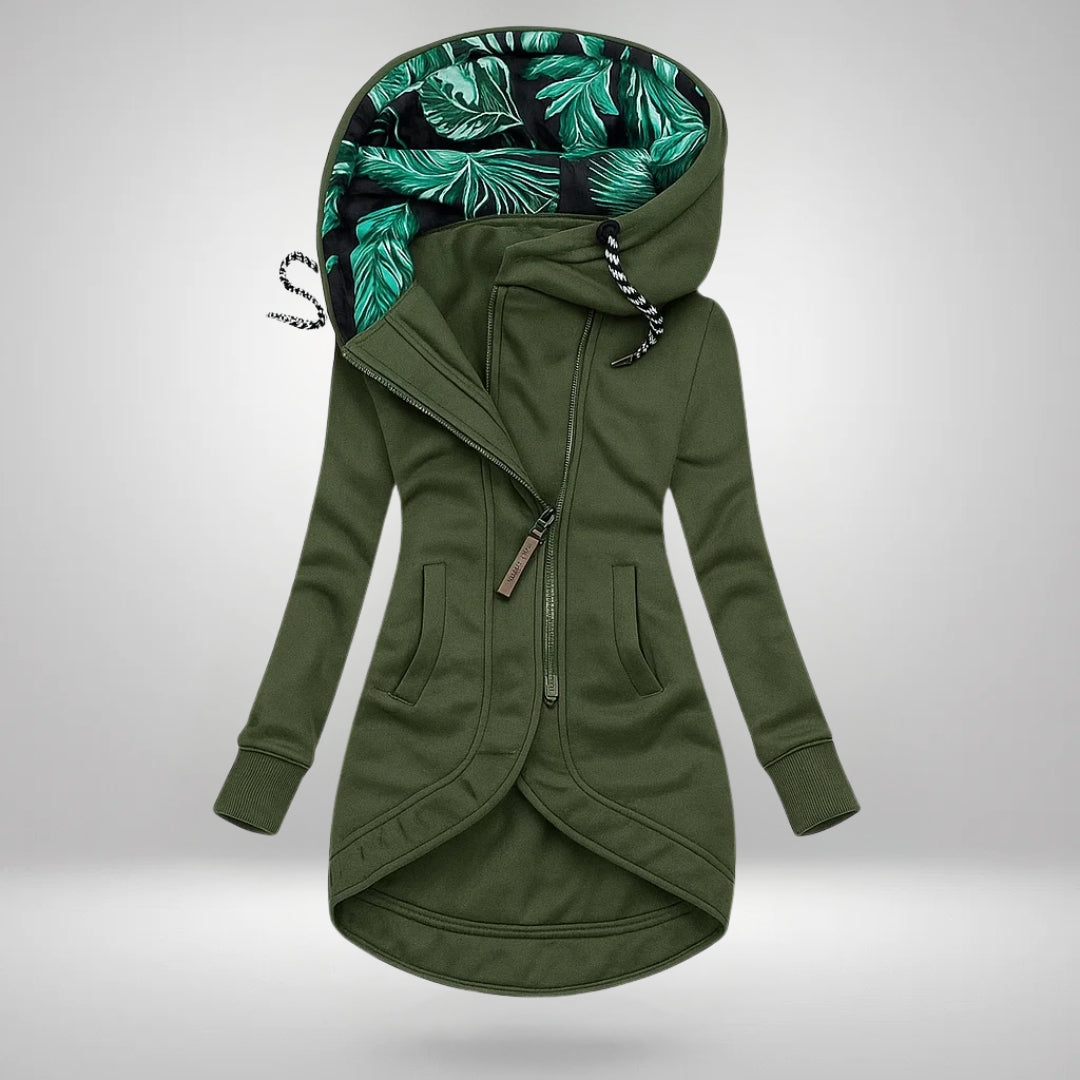 Nicoletta | Long Hooded Quilted Winter Coat