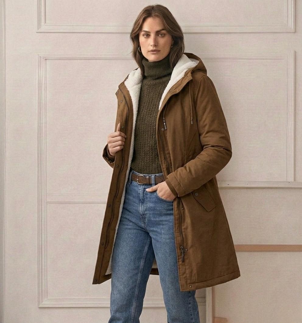Adriana | Long Waterproof Parka
