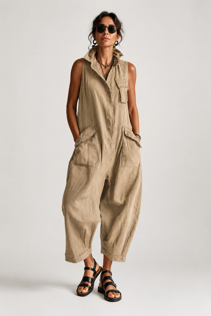 Gabriela | Sleeveless Jumpsuit