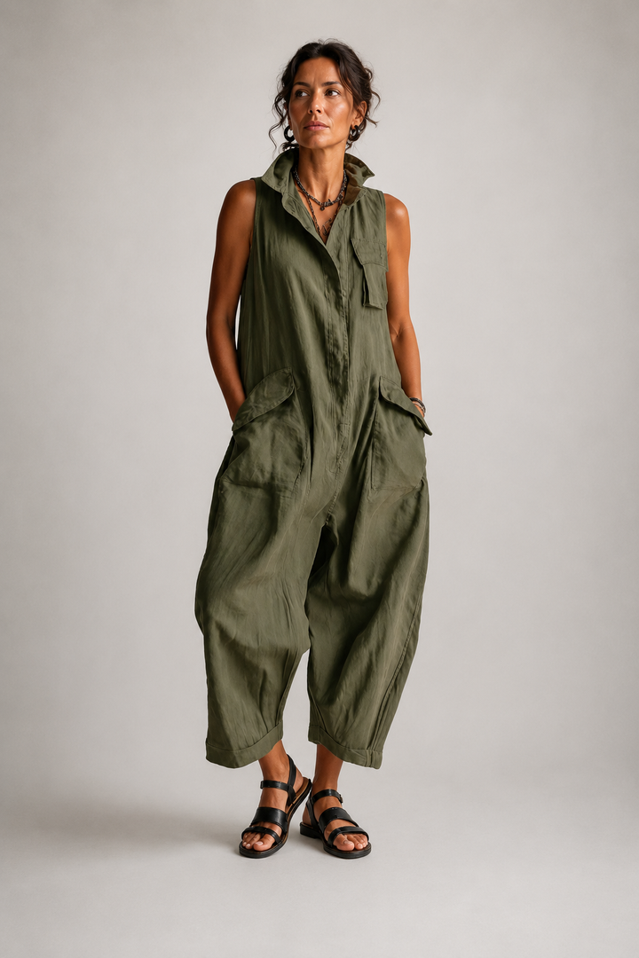 Gabriela | Sleeveless Jumpsuit