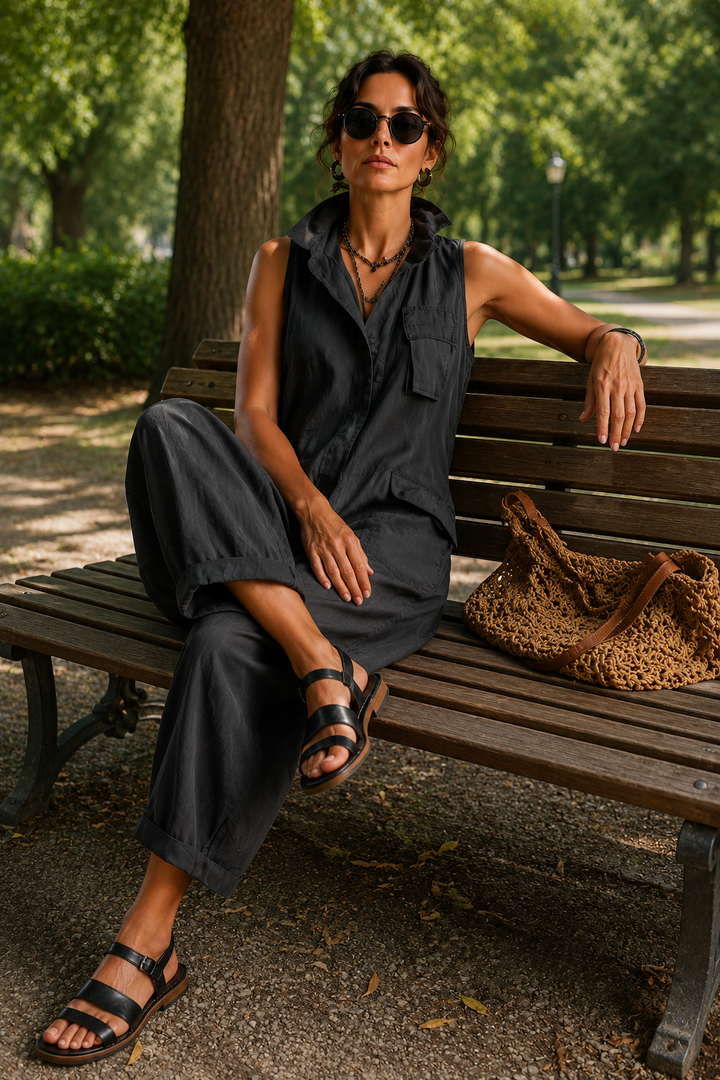 Gabriela | Sleeveless Jumpsuit