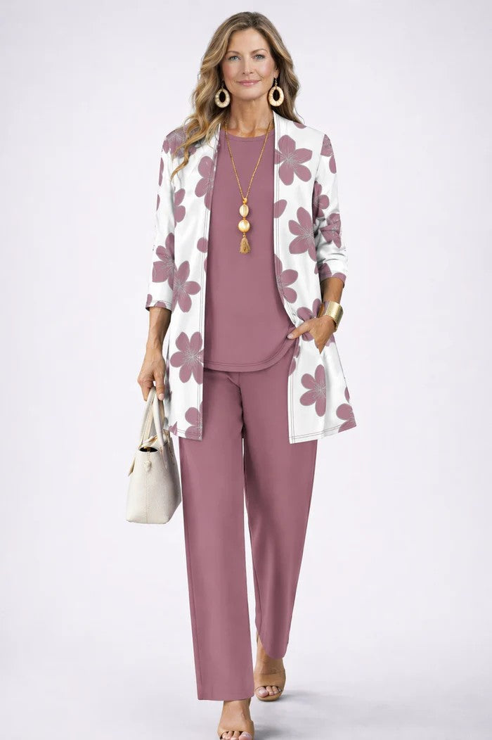Jenilyn - Elegant Classic Three-Piece Set