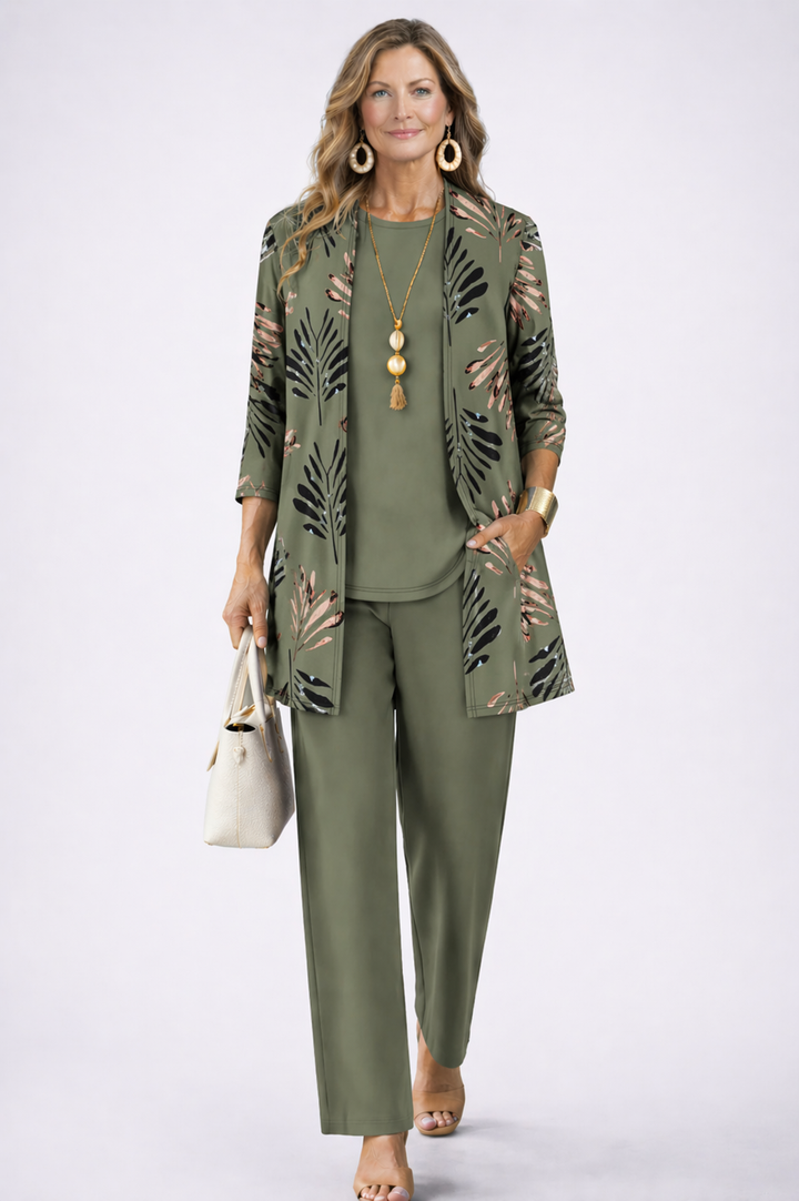 Jenilyn - Elegant Classic Three-Piece Set