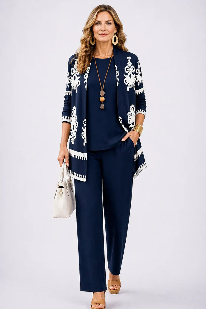 Jenilyn - Elegant Classic Three-Piece Set