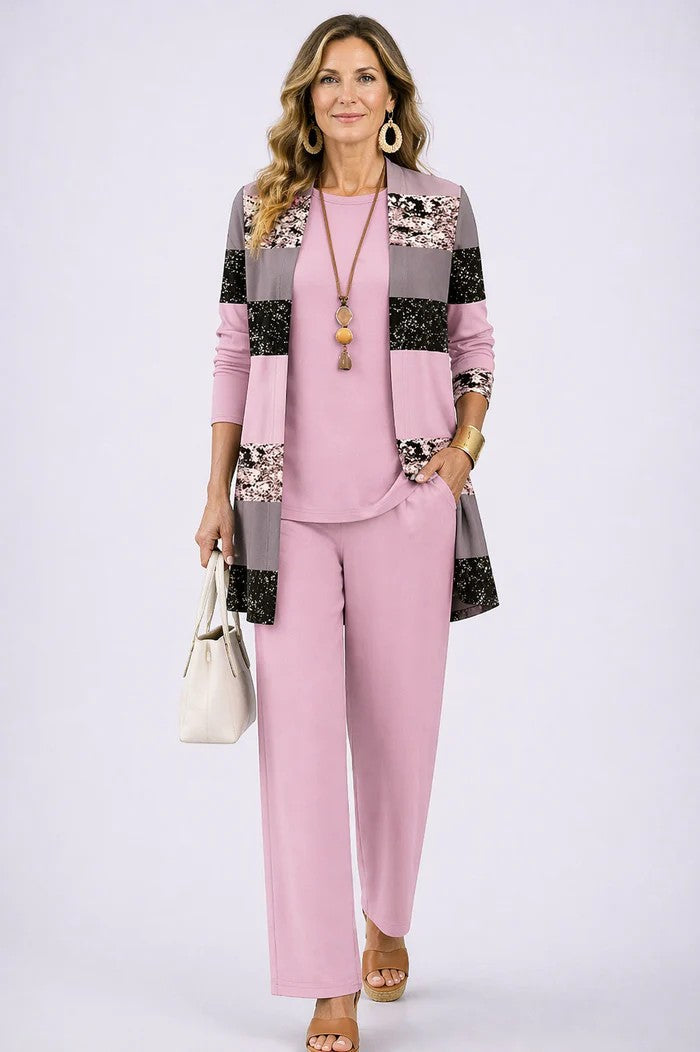 Jenilyn - Elegant Classic Three-Piece Set