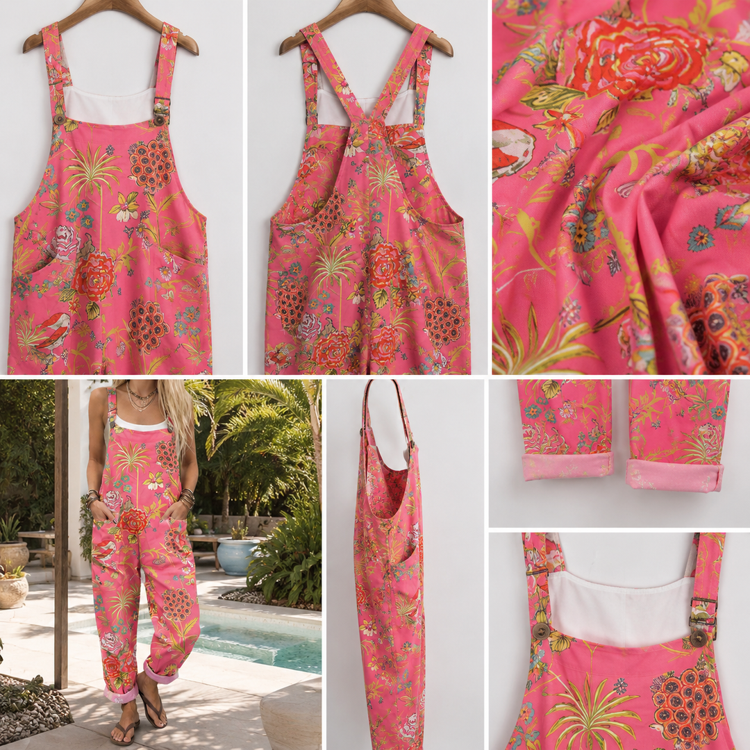 Michelle | Comfortable Printed Overalls