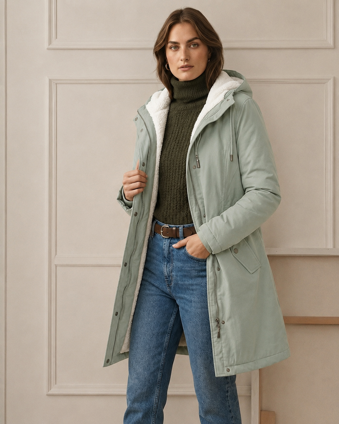 Adriana | Long Waterproof Parka