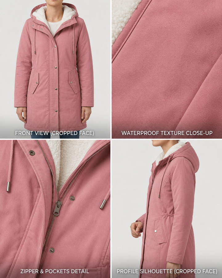 Adriana | Long Waterproof Parka