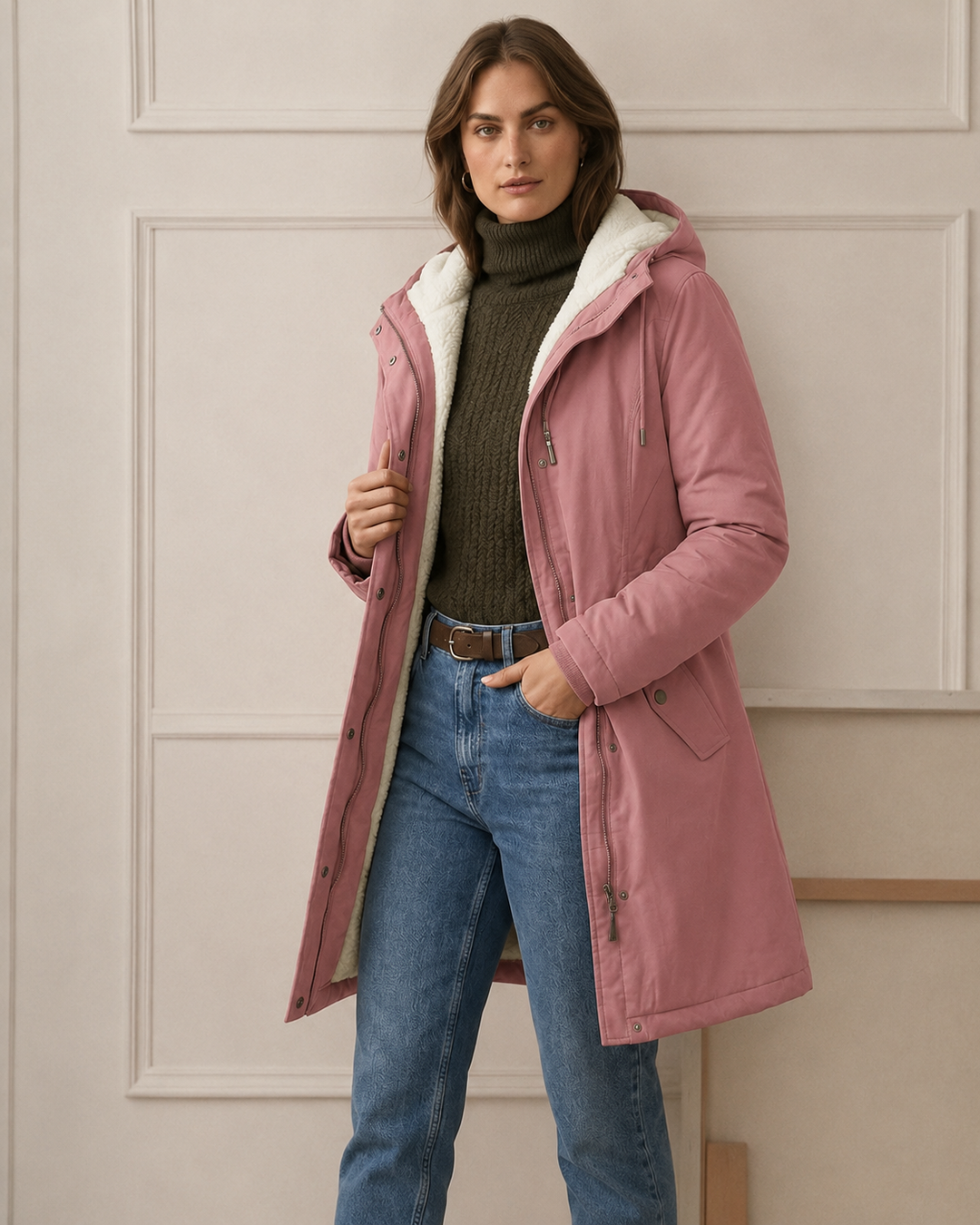 Adriana | Long Waterproof Parka