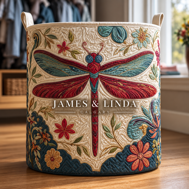 SKYE | PURE DRAGONFLY LAUNDRY BASKET