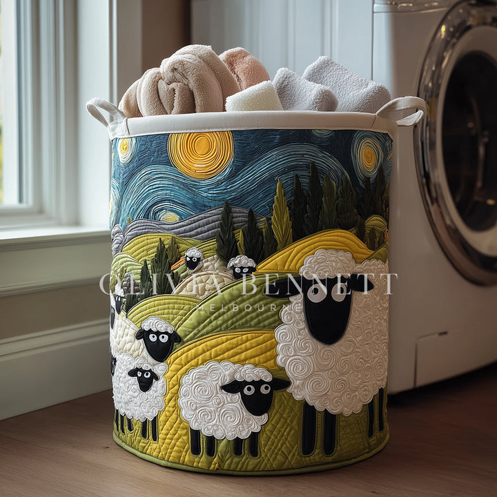 MATILDA | LAMB MEADOW LAUNDRY BASKET