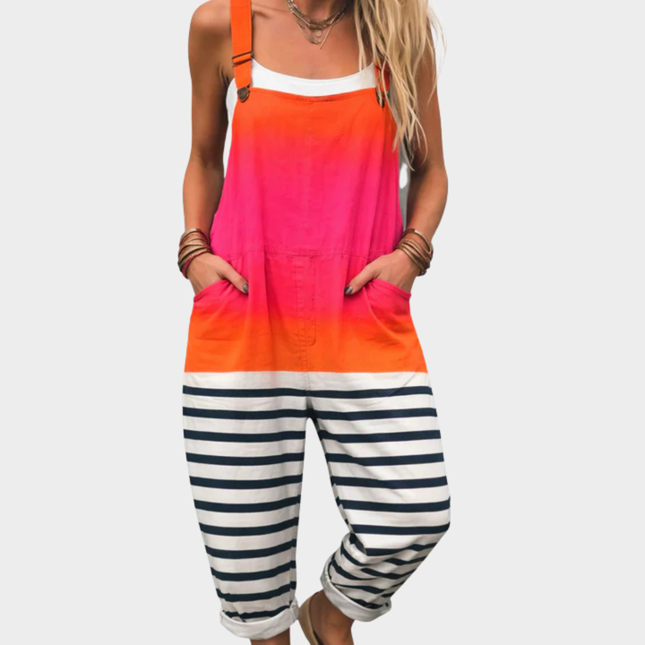 Christine | Comfortable Printed Overalls