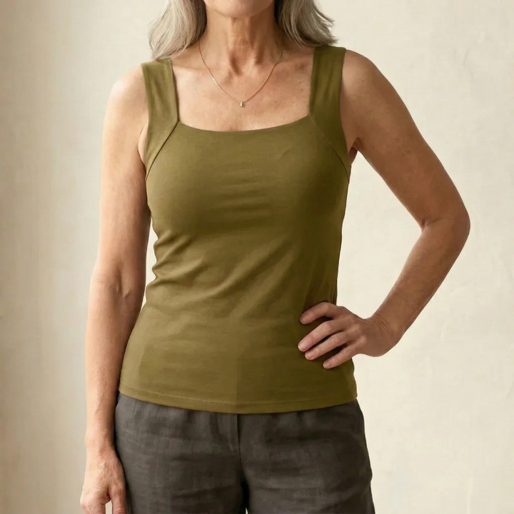 Jessica | Built In Comfort Bra Tanktop