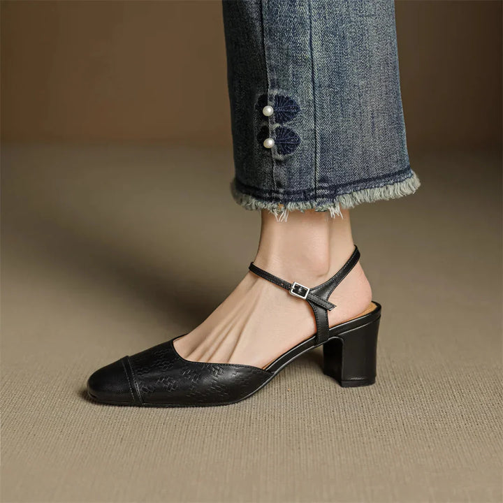 Escarpins en Cuir Véritable Neiro