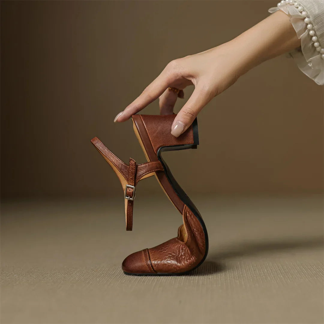 Escarpins en Cuir Véritable Neiro