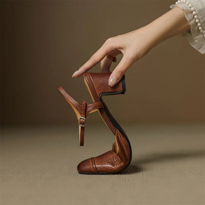 Escarpins en Cuir Véritable Neiro