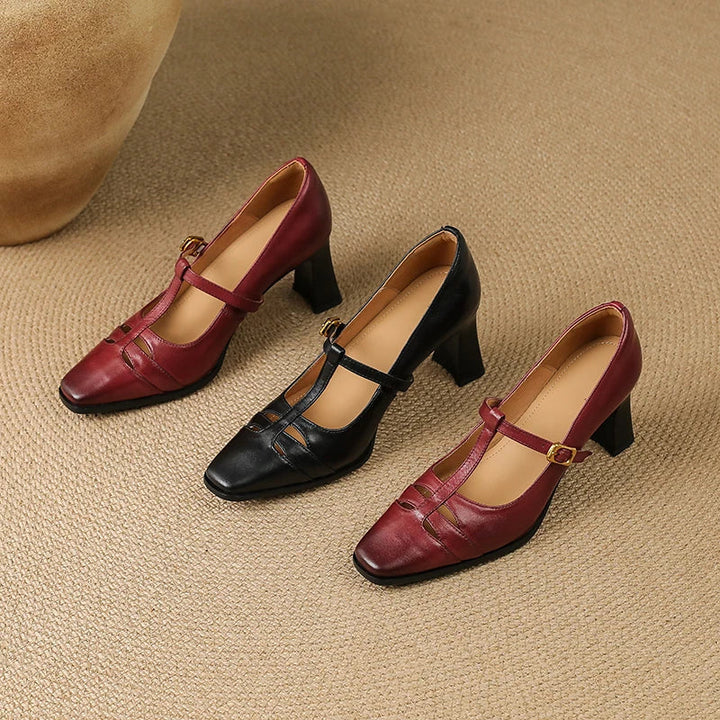 Talons en cuir véritable Tyla