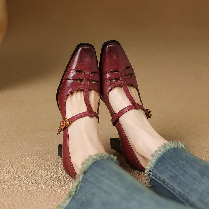 Talons en cuir véritable Tyla