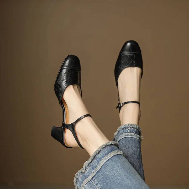 Escarpins en Cuir Véritable Neiro