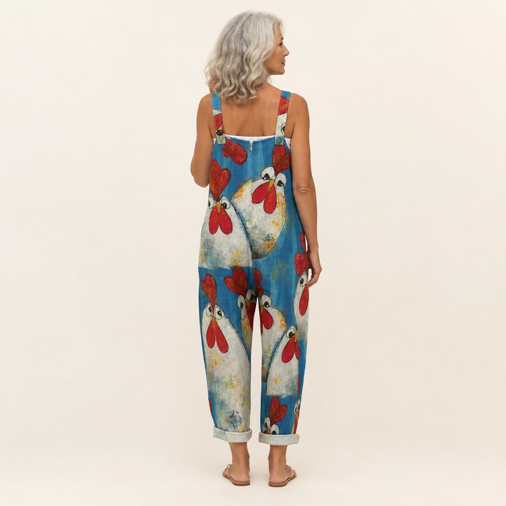 Paula | Comfortable Printed Overalls
