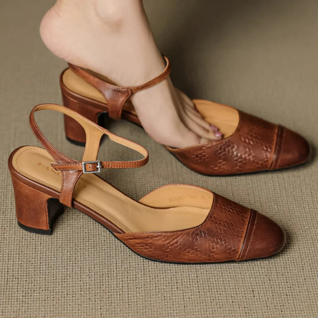 Escarpins en Cuir Véritable Neiro