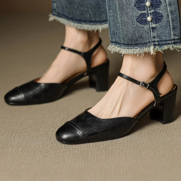 Escarpins en Cuir Véritable Neiro