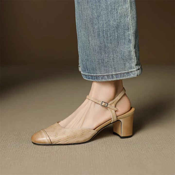 Escarpins en Cuir Véritable Neiro