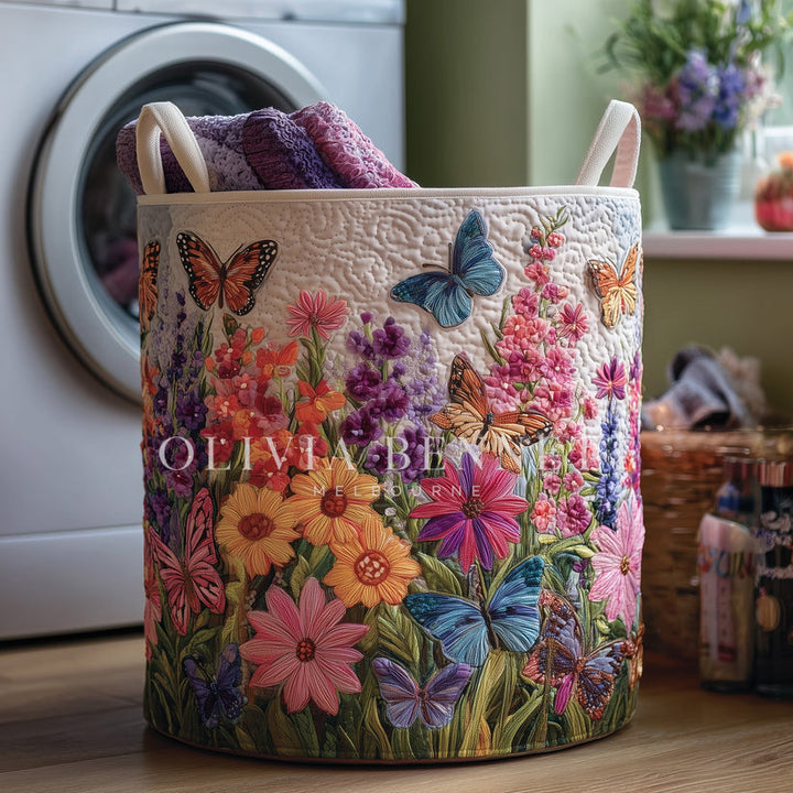 Cat | Quilted Storage Basket