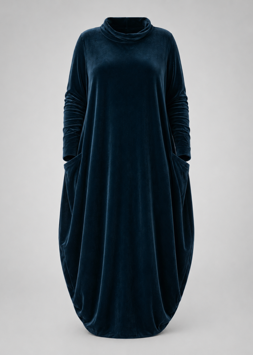 Caroline Elegant Velvet Maxi Dress - James & Linda Calgary