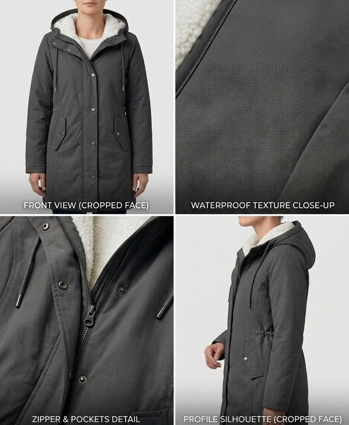 Adriana | Long Waterproof Parka