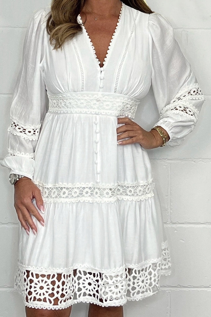 Yonit™ | Robe confortable en dentelle élégante
