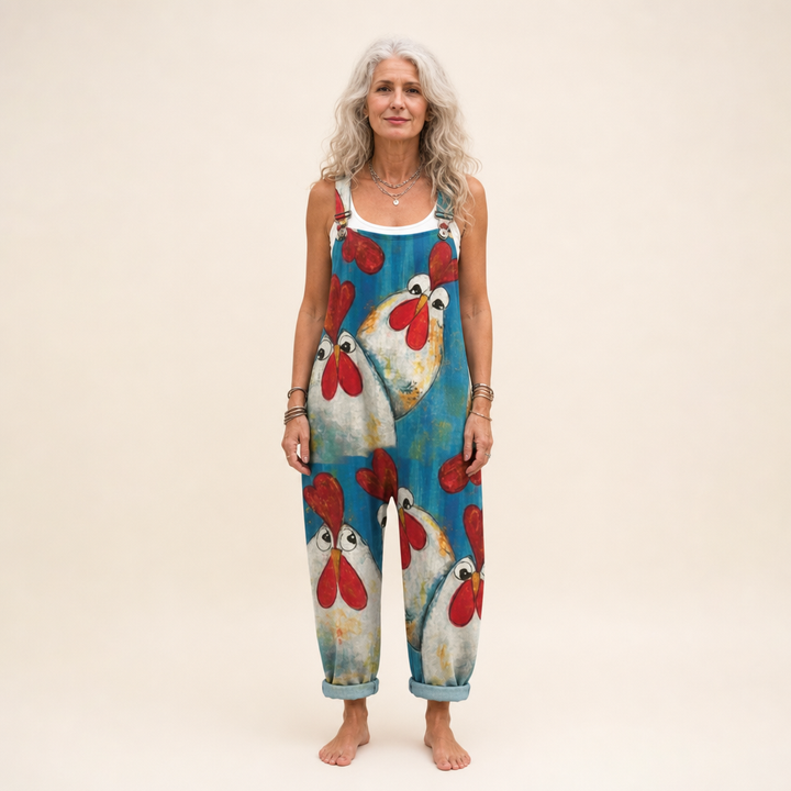 Paula | Comfortable Printed Overalls