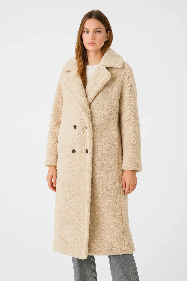 Martina | Long Teddy Coat