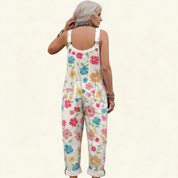 Monica | Comfortable Printed Overalls