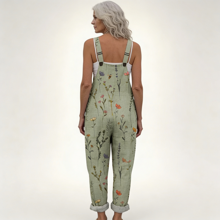 Lucie | Comfortable Printed Overalls