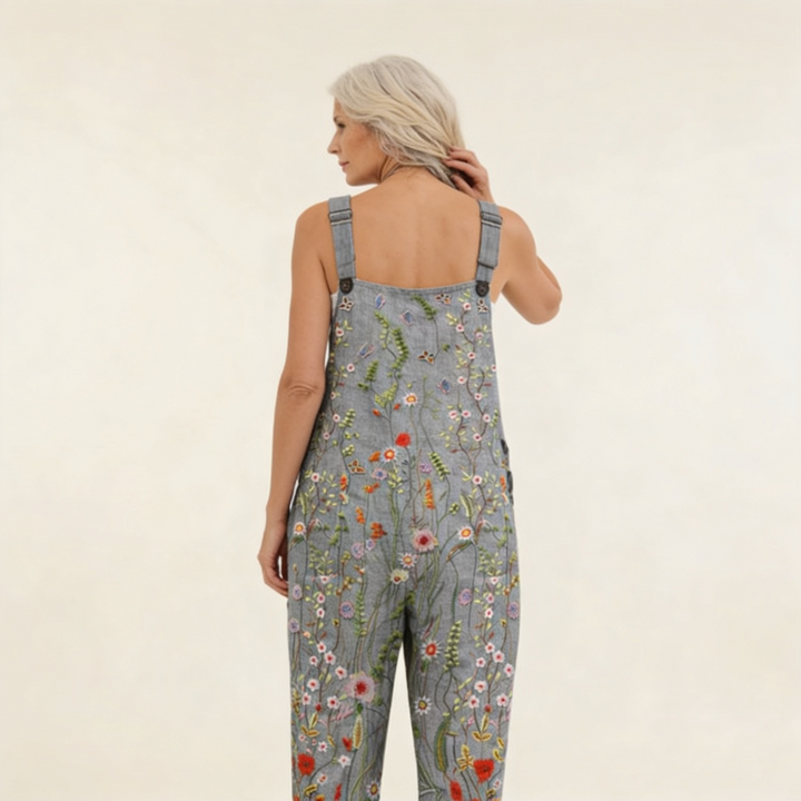 Lucie | Comfortable Printed Overalls