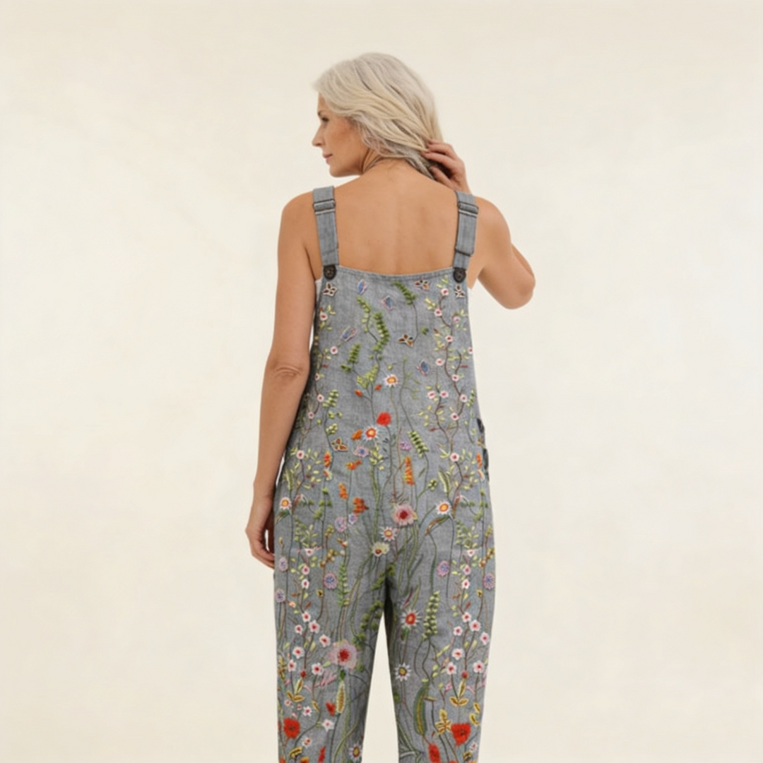 Lucie | Comfortable Printed Overalls